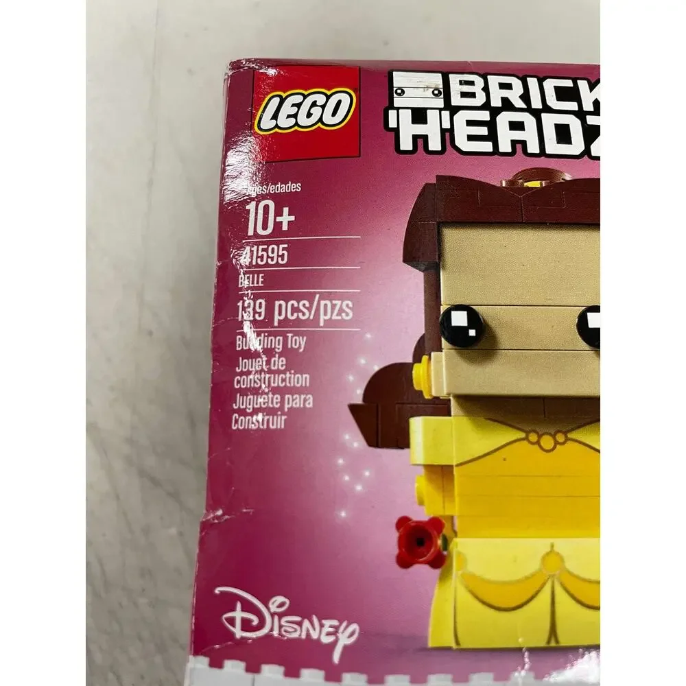 LEGO BrickHeadz Belle 41595 Disney Beauty and the Beast New Damaged Box